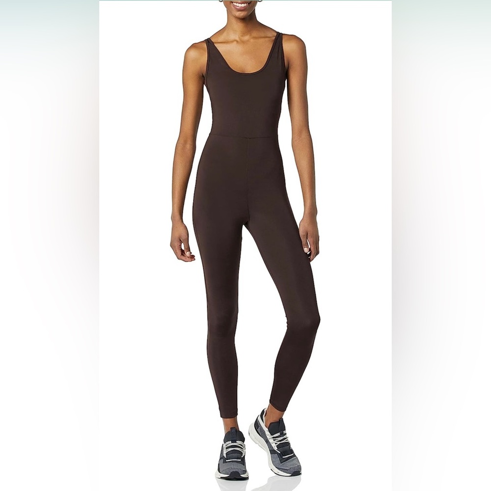 Amazon Essentials Brown Jumpsuit / Large - image 1